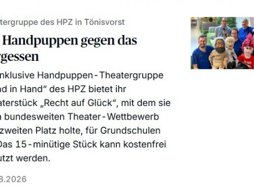 RP: „Mit Handpuppen gegen das Vergessen“